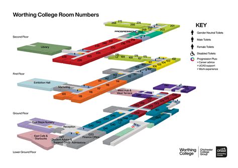 worthing college map